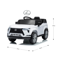 Milly Mally Pojazd na akumulator Lexus GX550 White