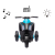 Milly Mally Pojazd na akumulator Skuter City Black
