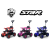Milly Mally Pojazd na akumulator Star ATV Blue