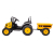 Milly Mally Pojazd na akumulator Traktor z przyczepą Farmer Yellow