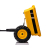Milly Mally Pojazd na akumulator Traktor z przyczepą Farmer Yellow