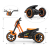 Milly Mally Gokart na pedały Rider Orange