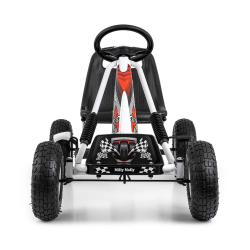 Milly Mally Gokart na pedały Thor White