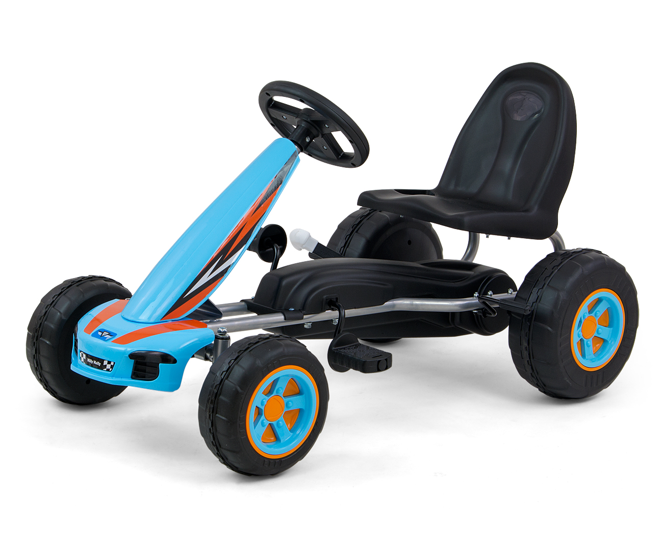 Milly Mally Pedal Go-kart Viper Blue