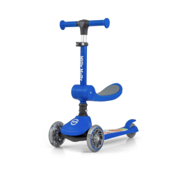 Milly Mally Scooter Fuzzy Blue