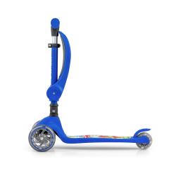 Milly Mally Scooter Fuzzy Blue