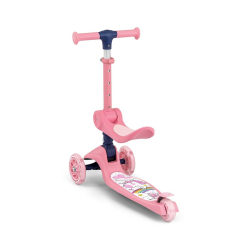 Milly Mally Scooter Fuzzy Pink