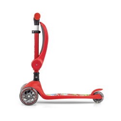 Milly Mally Scooter Fuzzy Red