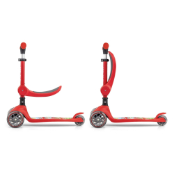 Milly Mally Scooter Fuzzy Red