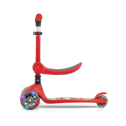 Milly Mally Scooter Fuzzy Red