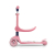 Milly Mally Scooter Fuzzy Pink