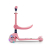 Milly Mally Scooter Fuzzy Pink