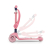 Milly Mally Scooter Fuzzy Pink