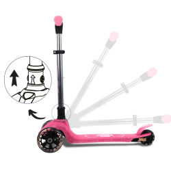 Milly Mally Scooter Jelly Pink