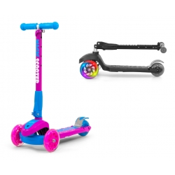 Milly Mally Scooter Magic Pink-Blue