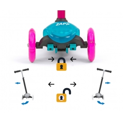 Milly Mally Scooter Zapp Deep Blue