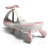 Milly Mally Jeździk Grawitacyjny Gravity Cream Pink