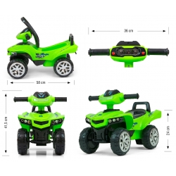 Milly Mally Pojazd Monster Green