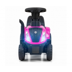 Milly Mally Pojazd NEW HOLLAND T7 TRAKTOR Pink