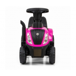 Milly Mally Pojazd NEW HOLLAND T7 TRAKTOR Pink