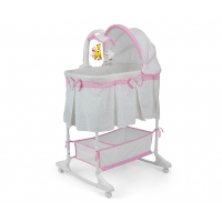 Milly Mally Kołyska z pilotem Simple Pink