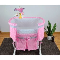 Milly Mally Kołyska z pilotem Simple Gray