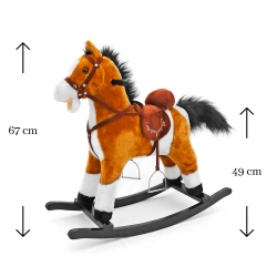 Milly Mally Koń Mustang jasny brąz