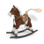 Milly Mally Koń Mustang ciemny brąz