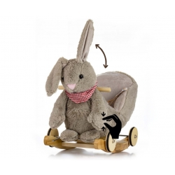 Milly Mally Królik Polly Plus - Grey Bunny