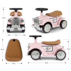 Milly Mally Pojazd Royce Pink