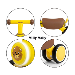 Milly Mally Pojazd York Yellow