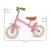 Milly Mally Rowerek Biegowy Marshall Pink