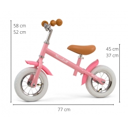 Milly Mally Rowerek Biegowy Marshall Air Pink