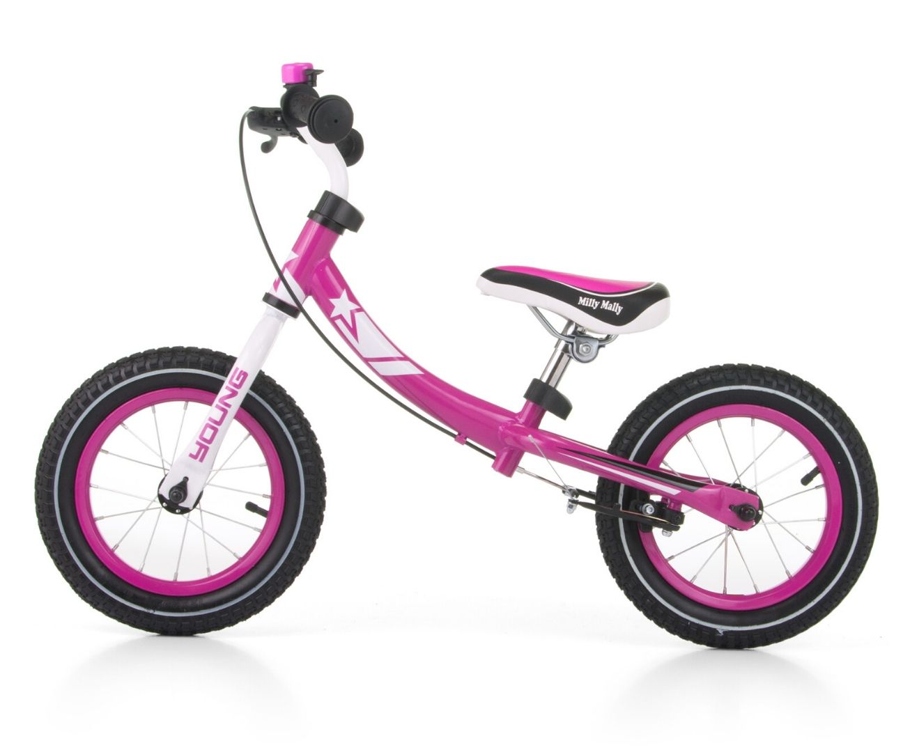 Milly Mally Walking Bike Young Pink