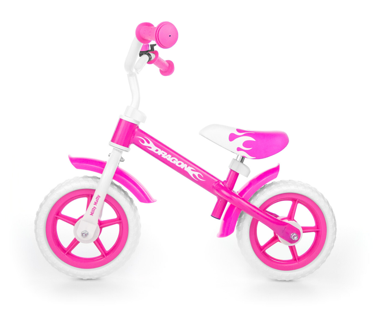 Milly Mally Walking Bike Dragon Pink