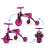 Milly Mally Rowerek 2w1 Grande Pink