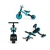 Milly Mally Rowerek 3w1 Optimus Blue