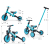 Milly Mally Rowerek 4w1 Optimus Plus Blue