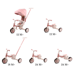 Milly Mally Rowerek Trójkołowy Zippy Pink