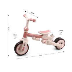 Milly Mally Rowerek Trójkołowy Zippy Pink