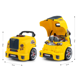 Milly Mally Silnik rozkręcalny N-gine Yellow