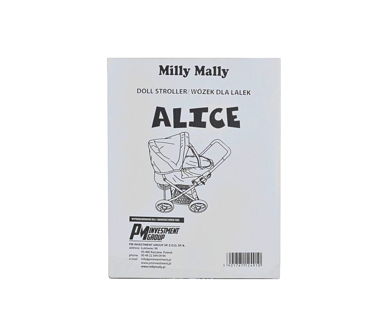 Milly Mally nukukäru Alice Candy