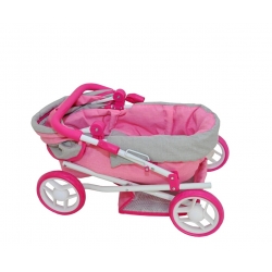 Milly Mally Wózek dla lalek Alice Prestige Pink