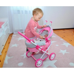 Milly Mally Wózek dla lalek Alice Prestige Pink