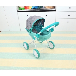 Milly Mally Wózek dla lalek Dori Prestige Mint