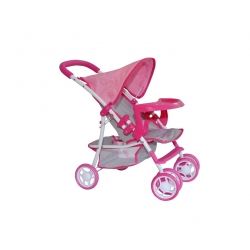 Milly Mally Wózek dla lalek Kate Prestige Pink