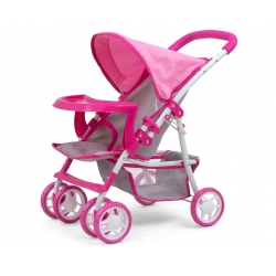 Milly Mally Wózek dla lalek Kate Prestige Pink