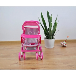Milly Mally Wózek dla lalek Kate Prestige Pink