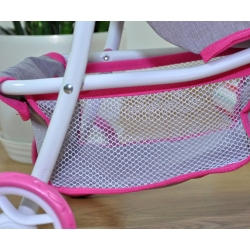 Milly Mally Wózek dla lalek Kate Prestige Pink