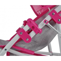 Milly Mally Wózek dla lalek Natalie Prestige Pink